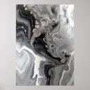 Search for black and white abstract posters Marble