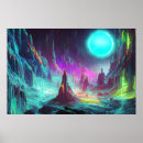 Search for alien world posters Colorful