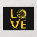 Search for sunflower lover postcards Cat