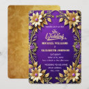 Search for lace frame invitations Purple