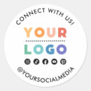 Search for social media marketing stickers Branding
