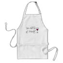 Search for vino aprons Drink