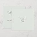 Search for sage square wedding invitations Simple
