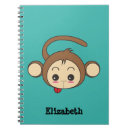 Search for cute monkey notebooks Cartoon