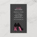 Search for footwear business cards Fashion
