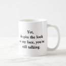 Search for mean face mugs Hilarious