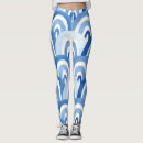 Search for blue ocean wave pattern leggings Water