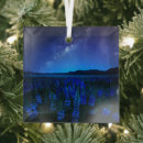 Search for mountains star christmas tree decorations Night