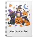 Search for halloween witch notebooks Black cat