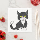 Search for grey cat napkins Cute