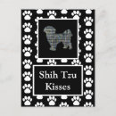 Search for animal silhouettes postcards Pets