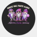 Search for alzheimers disease purple ribbon stickers Awareness