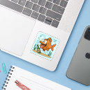 Search for funny goldfish stickers Underwater