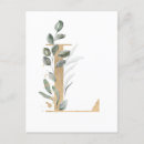 Search for l monogram postcards Letter