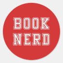 Search for nerd stickers Bookworm