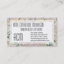 Search for cartography business cards Antique