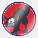 Search for horror cartoon stickers Illustration