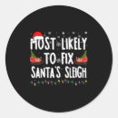 Search for fix stickers Santa