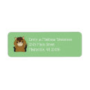 Search for animal return address labels Girl