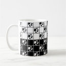 Search for black and white plaid mugs Minimalist