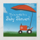 Search for red tractor baby shower invitations Party