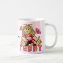 Search for pink teddy bear mugs Flowers