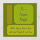 Search for fondue party invitations Food