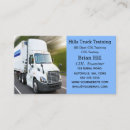 Search for truck driving school business cards Trucker
