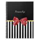 Search for black and white stripes notebooks Sophisticated