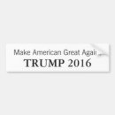 Search for donald trump campaign bumper stickers 2016