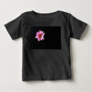Search for flower baby shirts Black