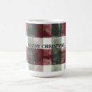 Search for burgundy plaid mugs Red