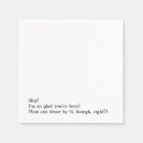 Search for funny wine napkins Humor