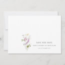 Search for wildflower save the dates Modern