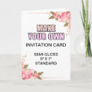 Search for do it yourself invitations Create your own