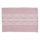 Search for white lace pillowcases Pattern