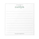 Search for large notepads Create your own