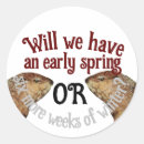 Search for spring day stickers Groundhog