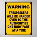 Search for funny warning signs posters Beware