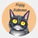 Search for yellow eyes stickers Black cat