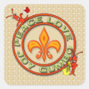 Search for cute crawfish stickers Fleur de lis