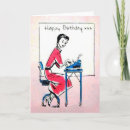Search for retro woman birthday cards Friend
