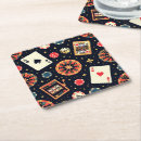 Search for playing game coasters Black