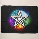Search for wicca blankets Pentacle