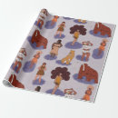 Search for women wrapping paper Lady
