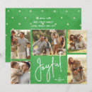 Search for faux gold foil christmas cards Green