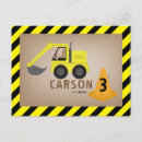 Search for excavator birthday cards Digger