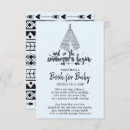 Search for tribal baby boy shower invitations Teepee