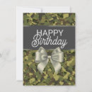 Search for camouflage birthday cards Navy