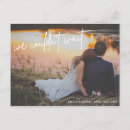 Search for wedding announcement postcards Script